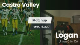 Matchup: Castro Valley vs. Logan  2017