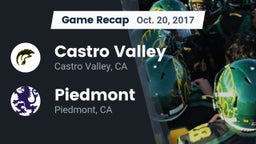 Recap: Castro Valley  vs. Piedmont  2017