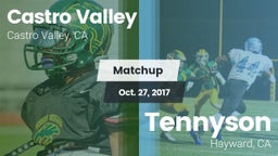 Matchup: Castro Valley vs. Tennyson  2017