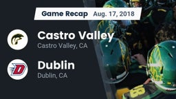 Recap: Castro Valley  vs. Dublin  2018