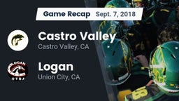 Recap: Castro Valley  vs. Logan  2018