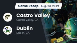 Recap: Castro Valley  vs. Dublin  2019