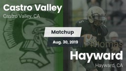 Matchup: Castro Valley vs. Hayward  2019