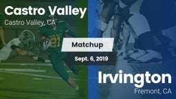 Matchup: Castro Valley vs. Irvington  2019