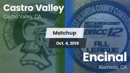 Matchup: Castro Valley vs. Encinal  2019