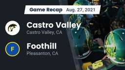 Recap: Castro Valley  vs. Foothill  2021