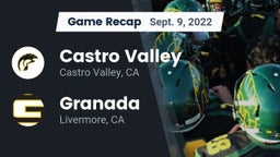 Recap: Castro Valley  vs. Granada  2022