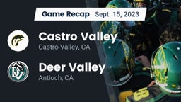 Recap: Castro Valley  vs. Deer Valley  2023