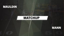 Matchup: Mauldin vs. Mann  2016