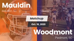 Matchup: Mauldin vs. Woodmont  2020