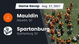 Recap: Mauldin  vs. Spartanburg  2021