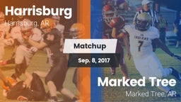 Matchup: Harrisburg vs. Marked Tree  2017