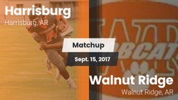 Matchup: Harrisburg vs. Walnut Ridge  2017