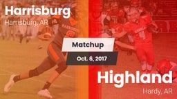 Matchup: Harrisburg vs. Highland  2017