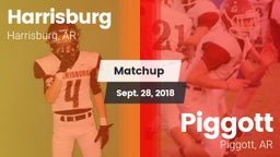 Matchup: Harrisburg vs. Piggott  2018