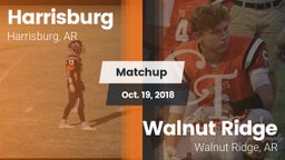 Matchup: Harrisburg vs. Walnut Ridge  2018