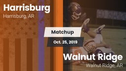 Matchup: Harrisburg vs. Walnut Ridge  2019