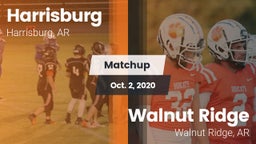 Matchup: Harrisburg vs. Walnut Ridge  2020