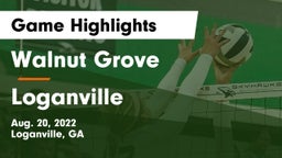 Walnut Grove  vs Loganville  Game Highlights - Aug. 20, 2022