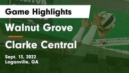 Walnut Grove  vs Clarke Central  Game Highlights - Sept. 13, 2022