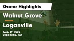 Walnut Grove  vs Loganville  Game Highlights - Aug. 19, 2023
