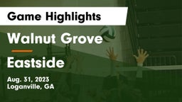 Walnut Grove  vs Eastside  Game Highlights - Aug. 31, 2023