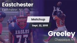 Matchup: Eastchester vs. Greeley  2018