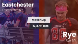 Matchup: Eastchester vs. Rye  2020