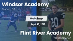 Matchup: Windsor Academy vs. Flint River Academy  2017