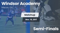 Matchup: Windsor Academy vs. Semi-Finals 2017