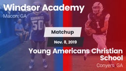 Matchup: Windsor Academy vs. Young Americans Christian School 2019