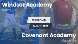 Matchup: Windsor Academy vs. Covenant Academy  2020