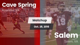 Matchup: Cave Spring vs. Salem  2016