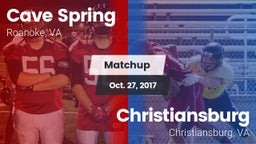 Matchup: Cave Spring vs. Christiansburg  2017