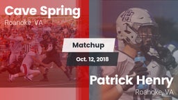 Matchup: Cave Spring vs. Patrick Henry  2018