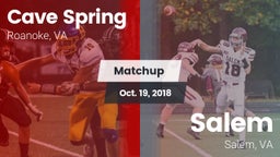 Matchup: Cave Spring vs. Salem  2018