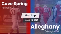 Matchup: Cave Spring vs. Alleghany  2019