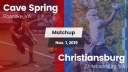 Matchup: Cave Spring vs. Christiansburg  2019