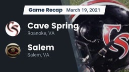 Recap: Cave Spring  vs. Salem  2021