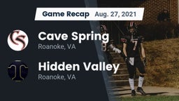 Recap: Cave Spring  vs. Hidden Valley  2021