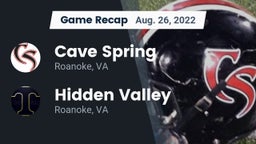 Recap: Cave Spring  vs. Hidden Valley  2022
