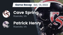 Recap: Cave Spring  vs. Patrick Henry  2022