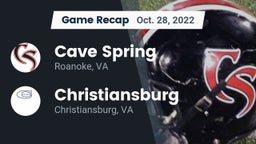 Recap: Cave Spring  vs. Christiansburg  2022