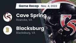 Recap: Cave Spring  vs. Blacksburg  2022