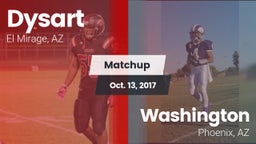 Matchup: Dysart  vs. Washington  2017