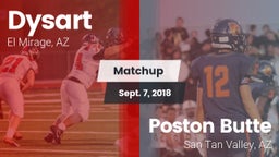 Matchup: Dysart  vs. Poston Butte  2018