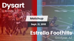 Matchup: Dysart  vs. Estrella Foothills  2018