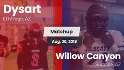 Matchup: Dysart  vs. Willow Canyon  2019
