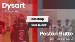 Matchup: Dysart  vs. Poston Butte  2019