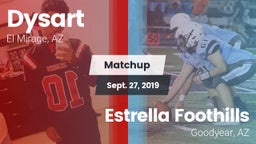 Matchup: Dysart  vs. Estrella Foothills  2019